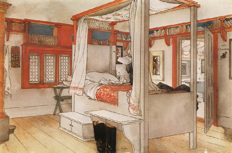 Carl Larsson Papa-s Room oil painting picture